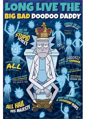 Produktbild von Poster von Rick & Morty Doodoo Daddy