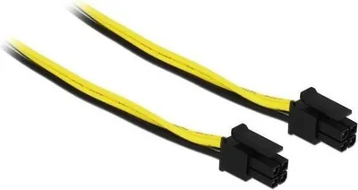 Produktbild von Delock - Stromkabel - 4-polig Micro-Fit (M) zu 4-polig Micro-Fit (M) - 50 cm
