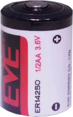 Produktbild von EVE ER14250 bobbin cell 1/2AA Rundzelle Lithium-Thionylchlorid 3,6V 1200mAh