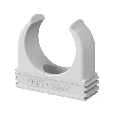 Produktbild von OBO® Bettermann Quick-Schelle M32, lichtgrauArt.Nr. 2149022 50 Stück