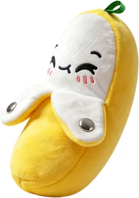 Productafbeelding van Pluche Banaan Knuffel - Muzikale Knuffel - Interactief Spelen - Met Geluiden - 17 cm - Geel