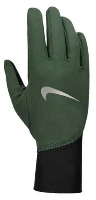 Produktbild von Nike - Herren Handschuhe "Pacer", Mittelschwer, Laufen MR78035 (L) (Schwarz/Grün)