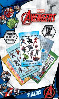Produktbild von 800 Sticker Set - Sticker-Sets - Avengers