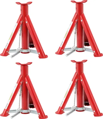 Obrázek produktu pro TolleTour 2000 kg kozlíky 4x výškově nastavitelné skládací kozlíky 2T