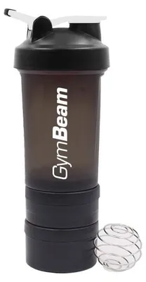 Produktbild von GymBeam - Mehrteiliger Blend-Shaker 600ml in Black White