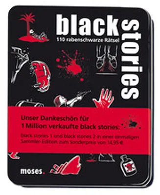 Produktbild von black stories 1 + 2 limitierte Sammler-Edition