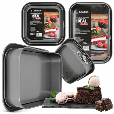 Produktbild von Galicja 2er Set Backformen Quadrat & Rechteck Antihaft