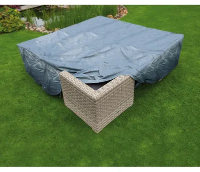 Produktbild von Nature Gartenmöbelabdeckung für niedrigen Tisch Stühle 200x200x70 cm