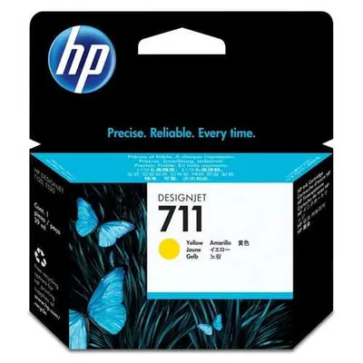 Obrázok produktu pre HP Čierna atramentová kazeta 711 DesignJet, 80 ml, Rady HP DesignJet T120 a HP DesignJet T520 ePrinter, Atramentový, Čierna, CZ133A, Singapúr, Malajzia, 119 mm