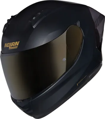 Image de Casque intégral NOLAN N60-6 SPORT Aureo 331 noir mat or taille M