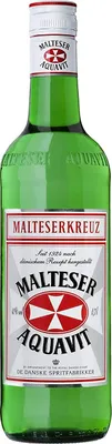 Produktbild von Malteserkreuz Malteser Aquavit mit Shot On-Pack | 40 % vol | 0,7 l