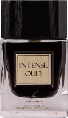 A close-up studio shot of a perfume bottle.