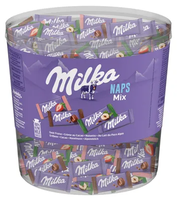 Produktbild von Milka - Naps Mix - 4 Stück à 1 kg (Artikelnummer: B-0277)