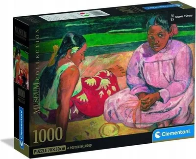 Image de CLE puzzle 1000 MuseumGauguin FemmesDeTahiti 37093