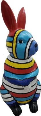 Produktbild von Abstrakte Deko Figur Statue Skulptur 50 cm Figuren Statuen Skulpturen A719 Hase