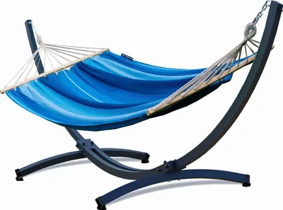 Immagine prodotto di Amaca Potenza con telaio Per due persone amaca con barra 220x160 cm I Telaio zincato 350 kg