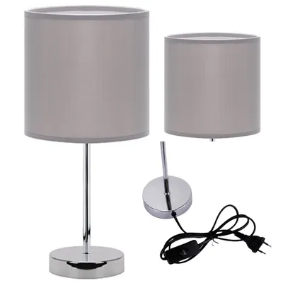 Produktbild von Agnes E14 grau Nachttischlampe