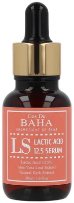 Zdjęcie produktu dla COS DE BAHA - LS serum z kwasem mlekowym 12,5%, 30 ml serum z kwasem mlekowym