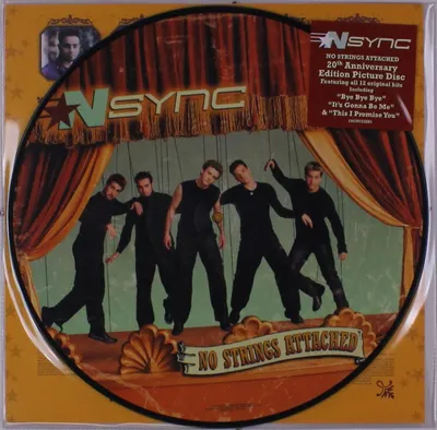 Obrázek produktu pro *NSYNC: No Strings Attached (20th Anniversary Edition) (Picture Disc)