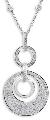 Image de Collier en argent WYDBL-N (chaîne, pendentif)