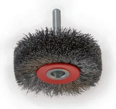 Image de osborn brosse ronde (Ø 80 mm 6 mm épaisseur de fil 0,2 mm / fil inoxydable) - 0002507342