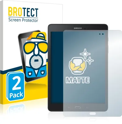 Produktbild von 2x BROTECT Schutzfolie für Samsung Galaxy Tab A 9.7 Displayschutz Displayschutzfolie Folie Matt Entspiegelungsfolie
