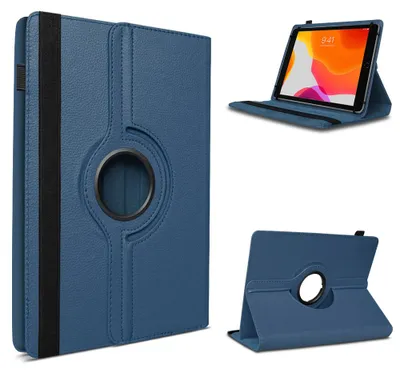 Produktbild von Tablet Hülle für OSCAL Pad 30 Tasche Schutzhülle Case 360 Grad Drehbar 10,1 CoverFarbe 360 Uni:Blau