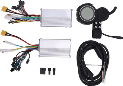 Immagine prodotto di Controller elettrico per biciclette, 52 V, 25 A, 1200 W, kit motore a doppia trasmissione con display, elevate prestazioni per scooter