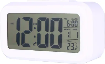 Obrázek produktu pro Digitální stolní budík s LED podsvícením Teplota Kalendářní displej Místní