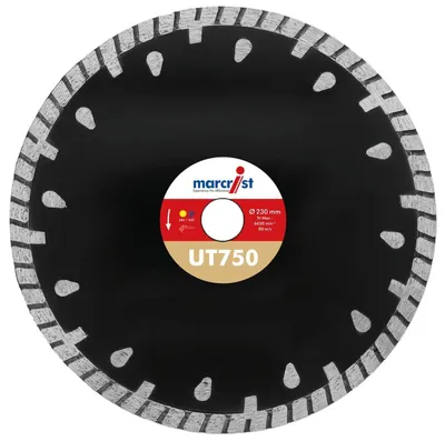 Zdjęcie produktu dla Tarcza diamentowa Marcrist Turbo 230 mm UT750 Universal
