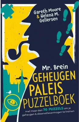 Produktbild von Kluitman Mr. Brain Memory Palace Rätselbuch