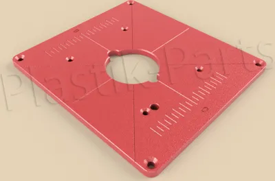 Image de ABS Plaque de fixation Plaque d'insertion King Craft KBF-1200N KBF-1050E Défonceuse