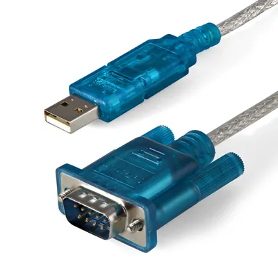 Immagine prodotto di StarTech.com Cavo adattatore seriale USB a RS-232 DB9 90 cm - M/M
