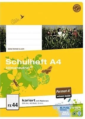 Produktbild von URSUS Heft A4 40BL kariert OE44 *
