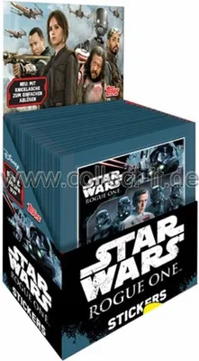 Immagine prodotto di Star Wars Rogue One - Adesivi da collezione - Espositore (50 bustine)