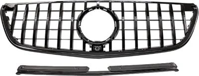 Kühlergrill Chrom Passt Für Mercedes W218 CLS Für Kamera 14-18 Faceli