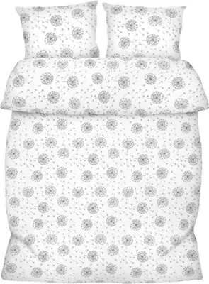 Produktbild von Amilian Bettgarnitur Bettwäsche 155x220 cm mit Hotelverschluss inkl. Bettbezug 155 x 220 cm und 2 x Kopfkissenbezug 80x80 cm Sommer und Winter