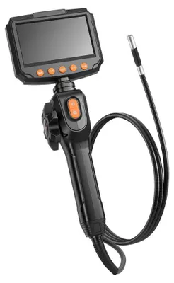 Zdjęcie produktu dla Endoskop inspekcyjne - średnica 8 mm - kabel o długości 1,5 metra - wyświetlacz 4,3 cala - wodoszczelność IP67