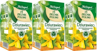 Produktbild von Herbapol Johanniskraut Tee 60 Teebeutel - Johanniskrauttee Kräutertee im Beutel
