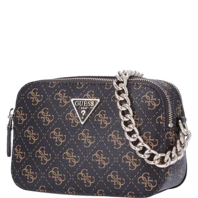 Obrázek produktu pro GUESS dámská kabelka přes rameno Noelle Brown : černá Barevný sortiment: černá