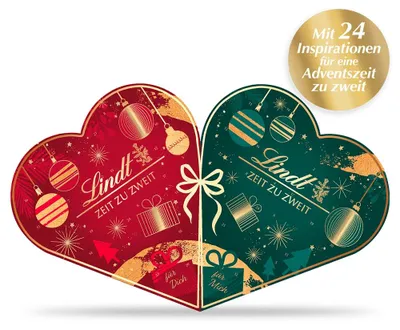 Produktbild von Lindt Adventskalender für Zwei 510 g