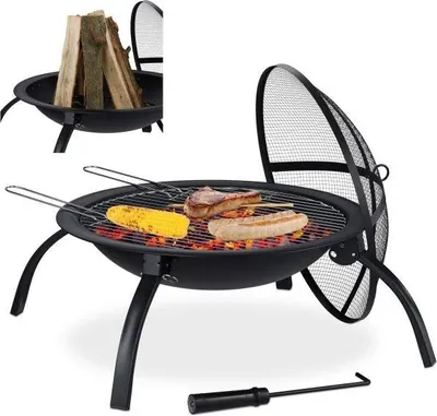Produktbild von Feuerschale XL mit Grillzubehör