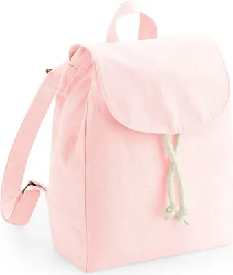 Immagine prodotto di Westford Mill W881 | EarthAware® Organic Mini Zaino 22 x 30 x12 cm - Colore: Rosa pastello - Taglia: Unica
