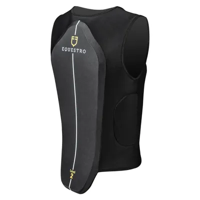 Immagine prodotto di Equestro Protezione per la schiena per adulti, gilet protettivo Livello 2, nero, 168/177 cm