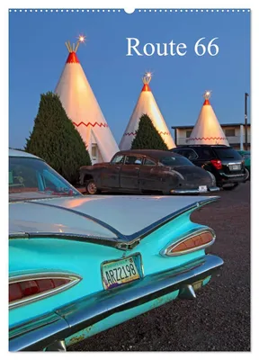 Produktbild von Route 66 (Wandkalender 2027 DIN A2 hoch), CALVENDO Monatskalender