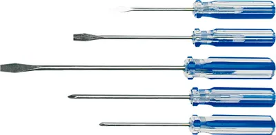 Produktbild von TOP TOOLS 5-teiliger Schraubendrehersatz - Praktisches Werkzeug-Set für jeden Bedarf