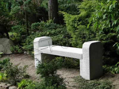 Produktbild von Bank Garten Design Antik Stil Stein Terrassen Möbel Bänke Außen Römische S205001