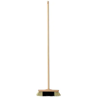 Image de Balai en bois, 280 x 50 mm, avec manche 130 cm, poils 6 cm, ENPRO