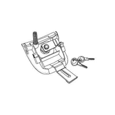 Produktbild von Schlossmechanismus-Bausatz für SHAD SH26/29 Motorrad-Topcase
