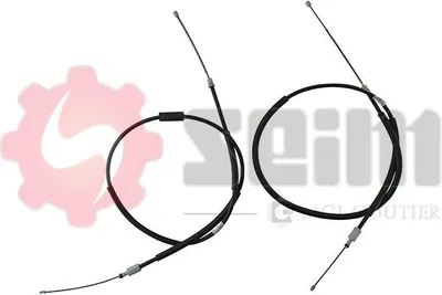 Produktbild von SEIM Handbremsseil Seilzug Feststellbremse passend für PEUGEOT 306 Schrägheck (7A, 7C, N3, N5) Hinten 803961
